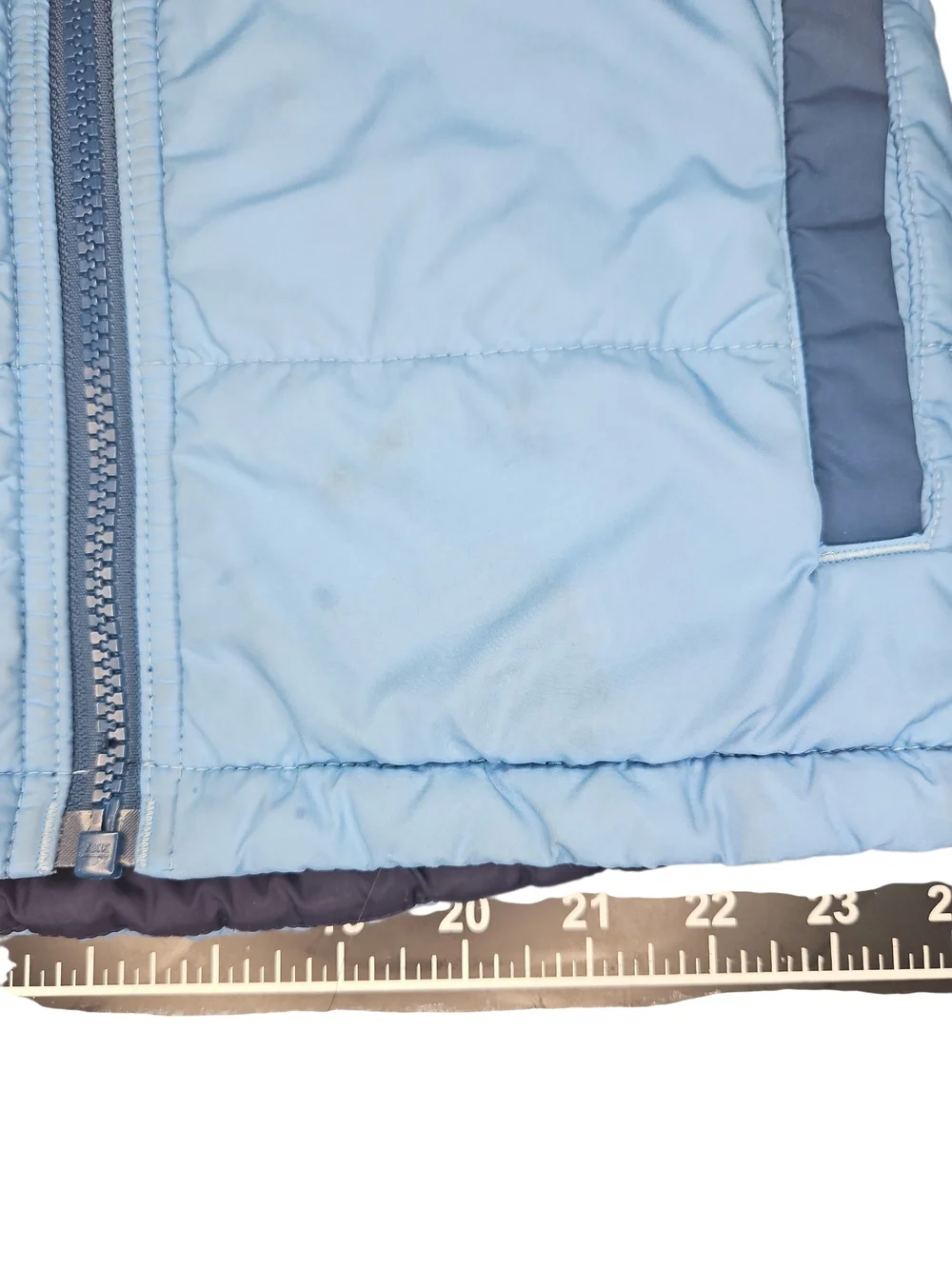 The North Face Kids' Two-Tone Blue/Navy Reversible Puffer Jacket Size 3 Toddler